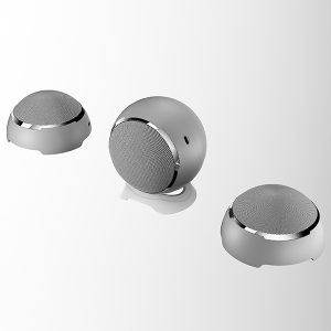 סט רמקולים מגנטיים 2x5W בעיצוב כדור SPHERE